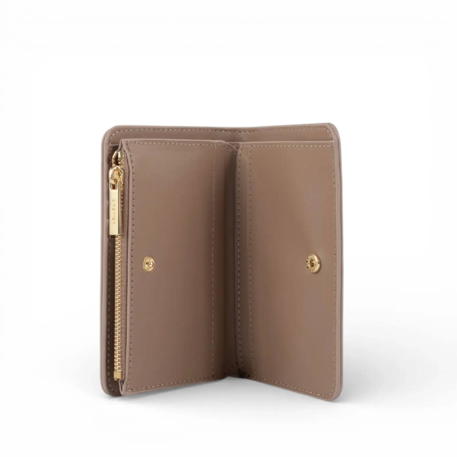 CREPIER Billetera Crepier Mujer Cazzia Mediano color topo | Platanitos