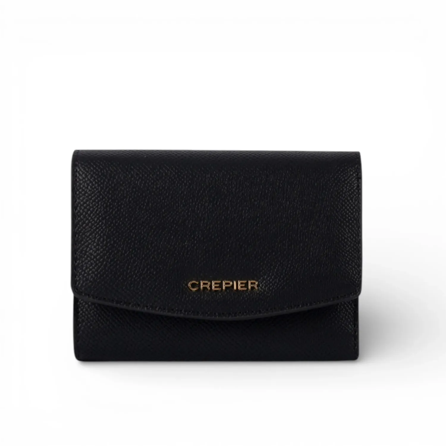 CREPIER Billetera Crepier Mujer Liv Mediano color negro | Platanitos