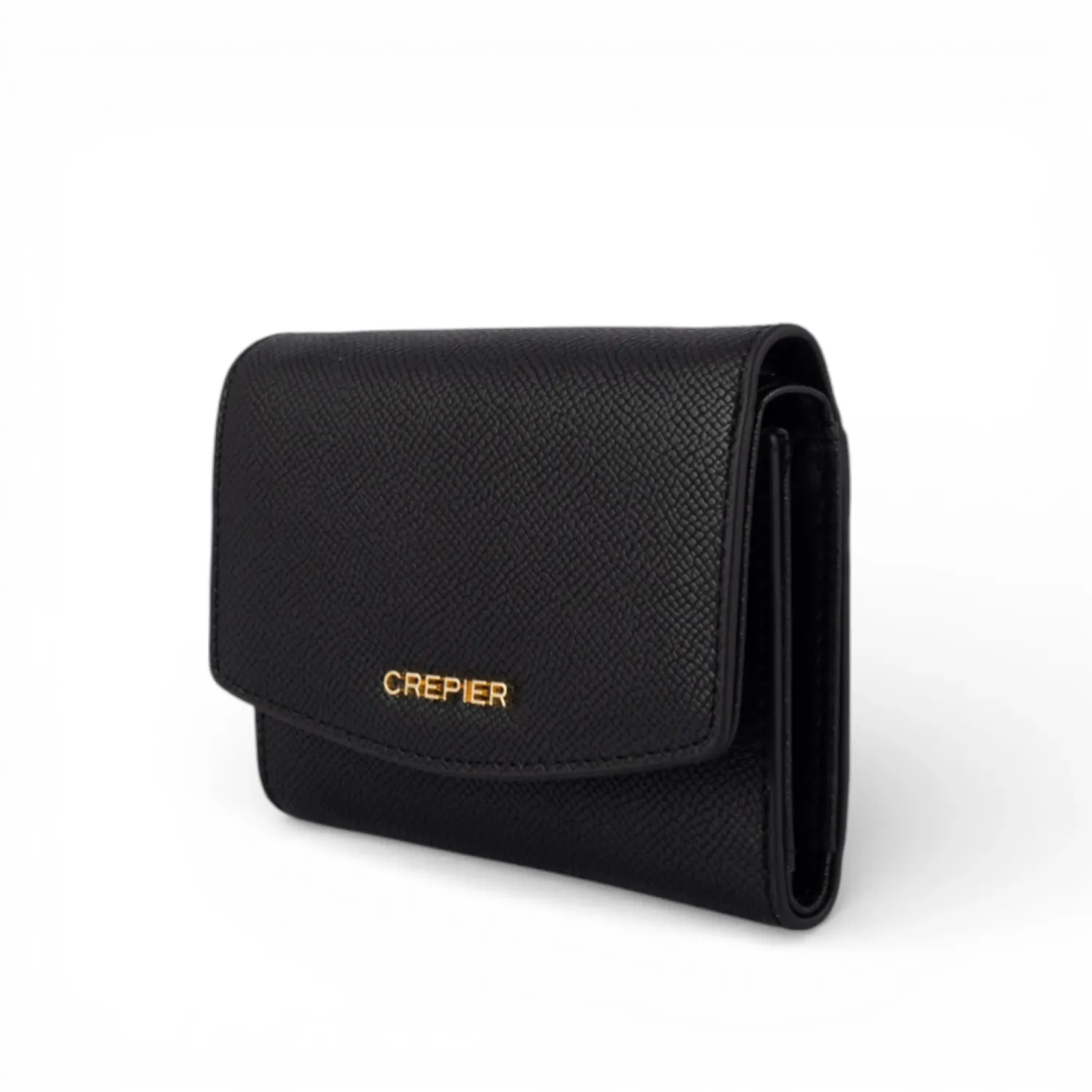 CREPIER Billetera Crepier Mujer Liv Mediano color negro | Platanitos