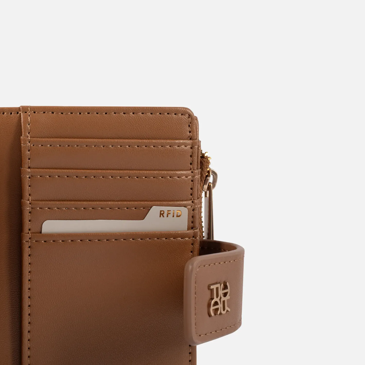 Billetera Crepier Mujer Salomé Mediano color hueso | Platanitos