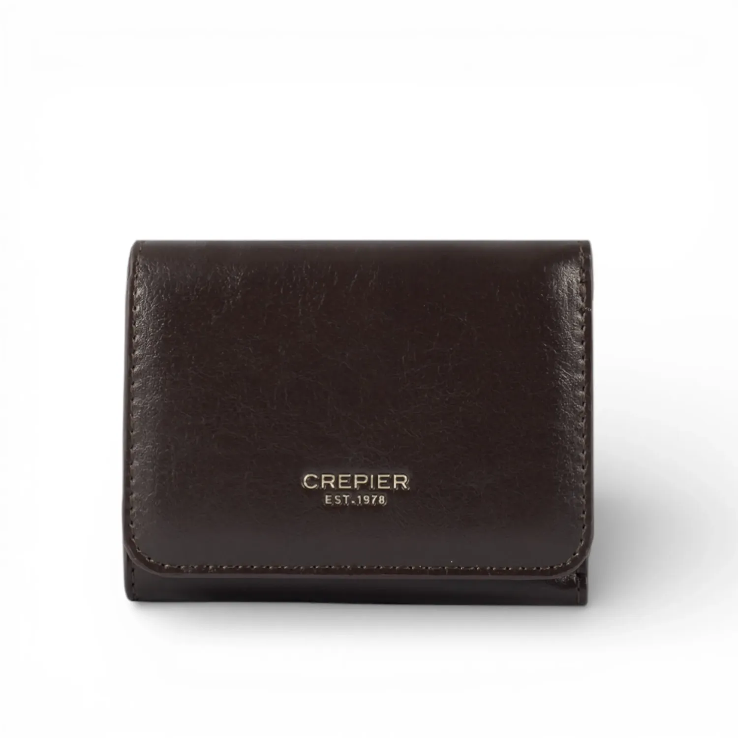 CREPIER Billetera Crepier Mujer Yessel Mediano color marron oscuro | Platanitos