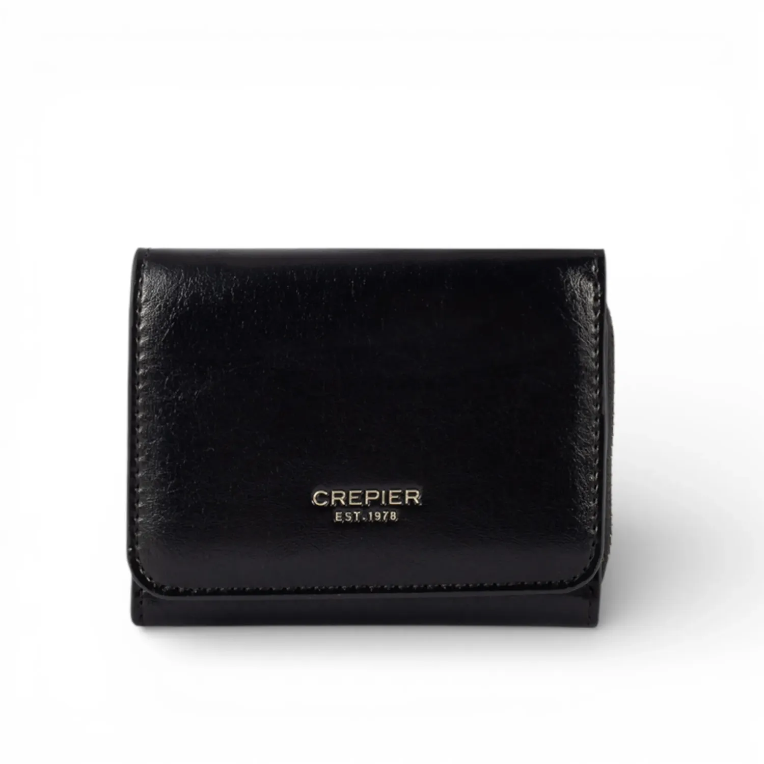 Billetera Crepier Mujer Yessel Mediano color negro | Platanitos