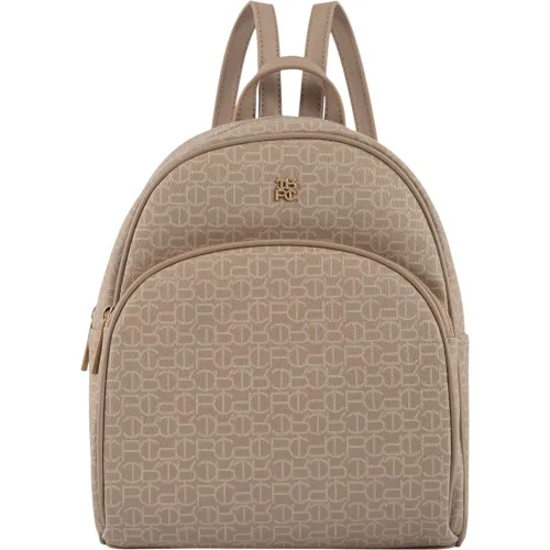 Mujer CREPIER Beige Mochila Mujer Phia Mediano