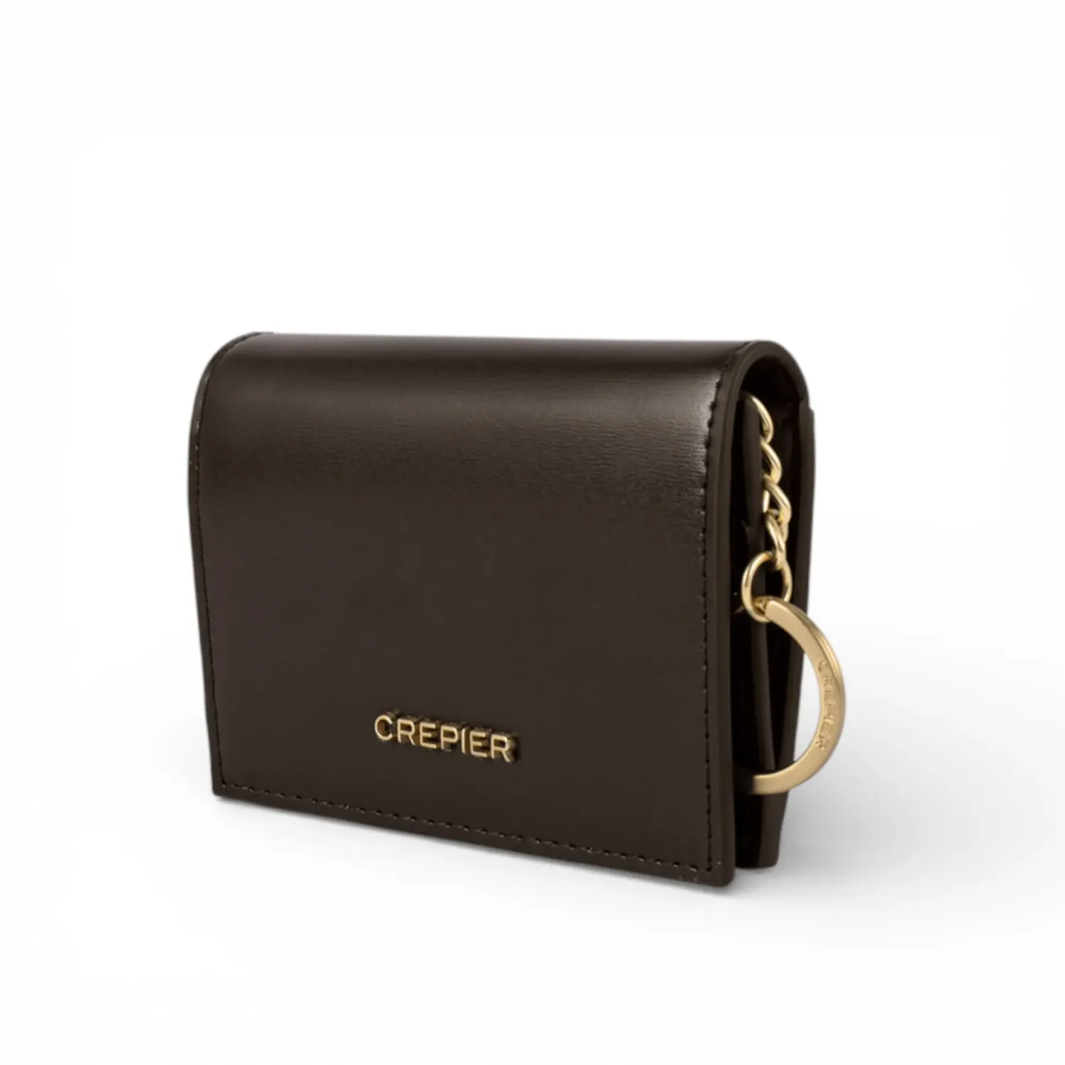 Monedero Crepier Mujer Dayra Chico color marron oscuro | Platanitos