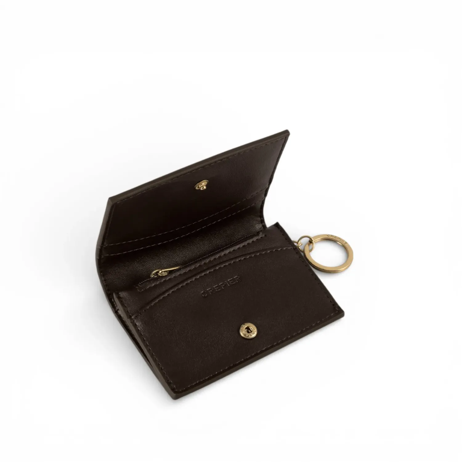 Monedero Crepier Mujer Dayra Chico color marron oscuro | Platanitos