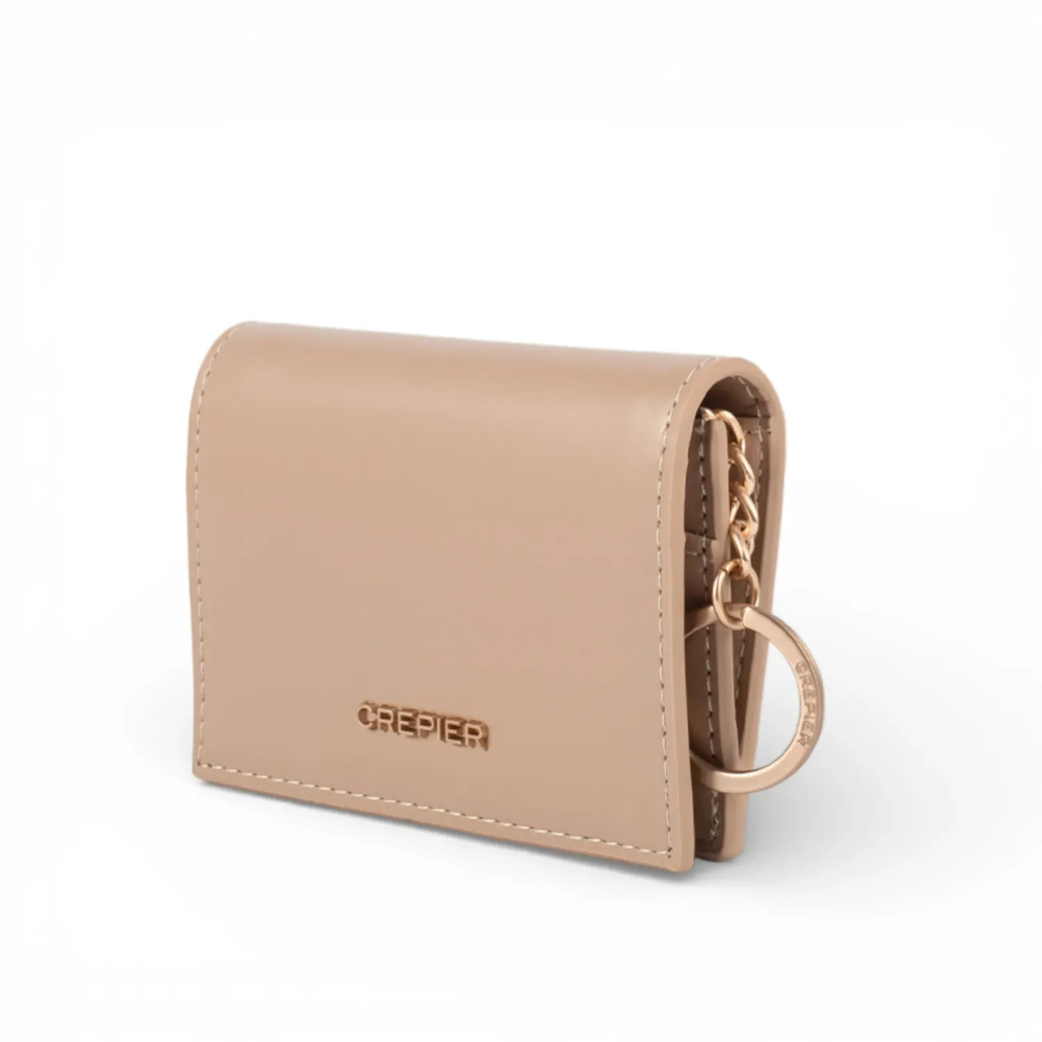 Monedero Crepier Mujer Dayra Chico color topo | Platanitos