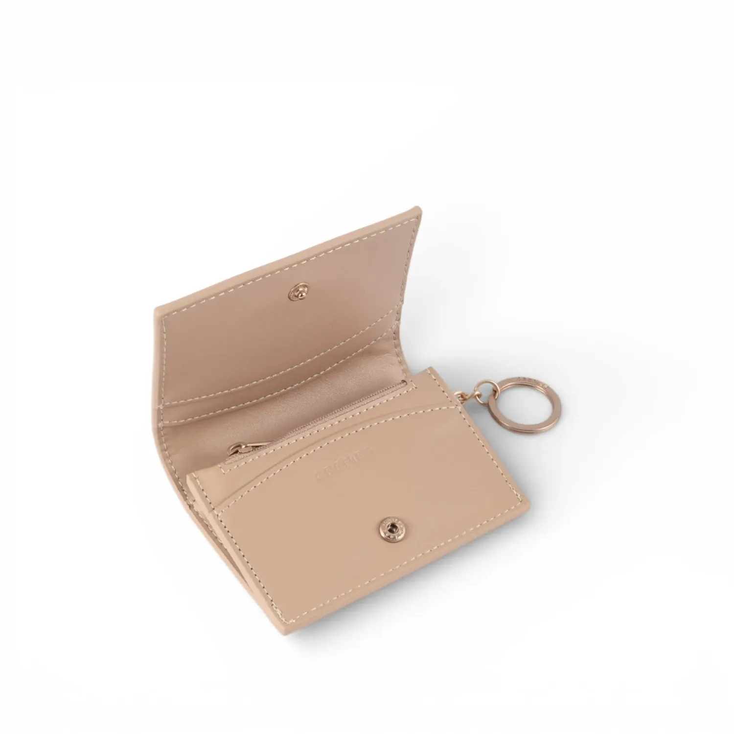 Monedero Crepier Mujer Dayra Chico color topo | Platanitos