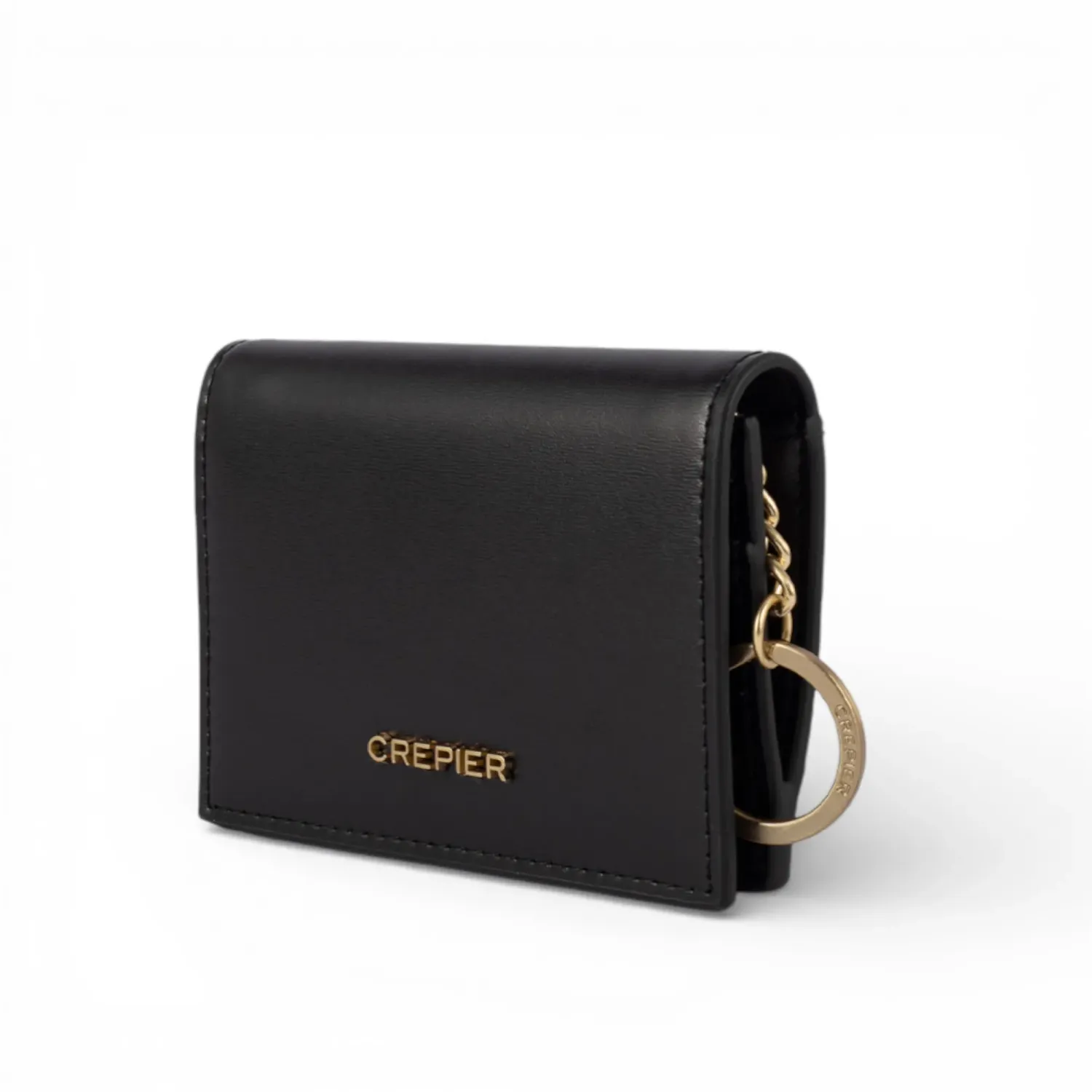 Monedero Crepier Mujer Dayra Chico color negro | Platanitos