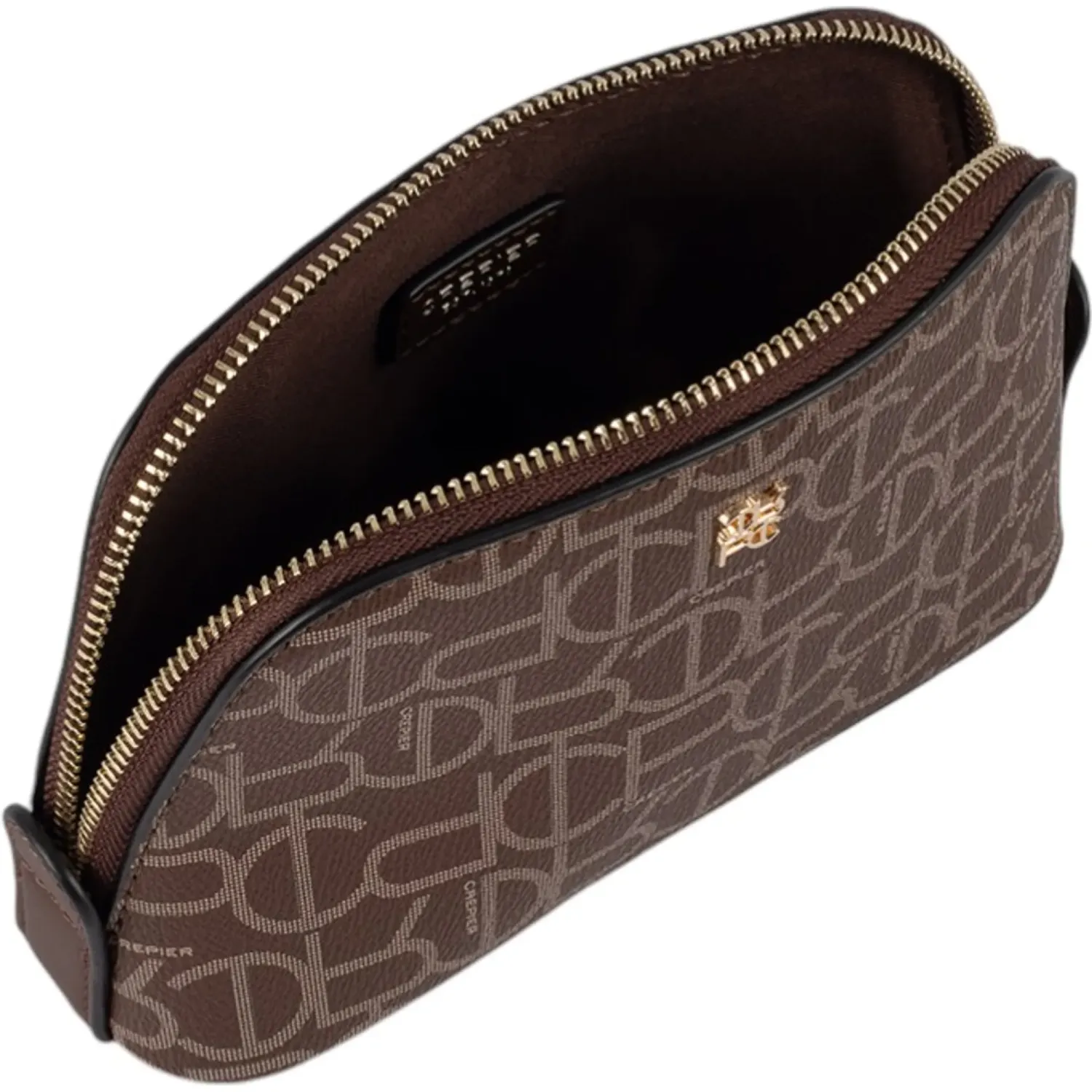 Portacosmetico Crepier Mujer Morea Mediano color marron | Platanitos