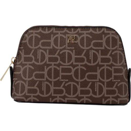 Portacosmetico Crepier Mujer Morea Mediano color marron | Platanitos