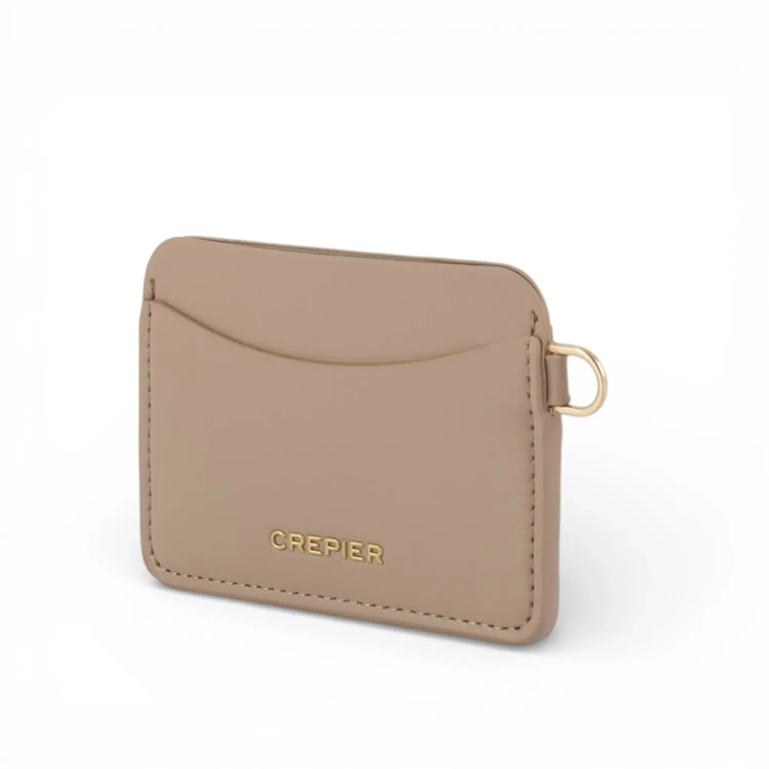 CREPIER Tarjetero Crepier Mujer Dayra Chico color topo | Platanitos