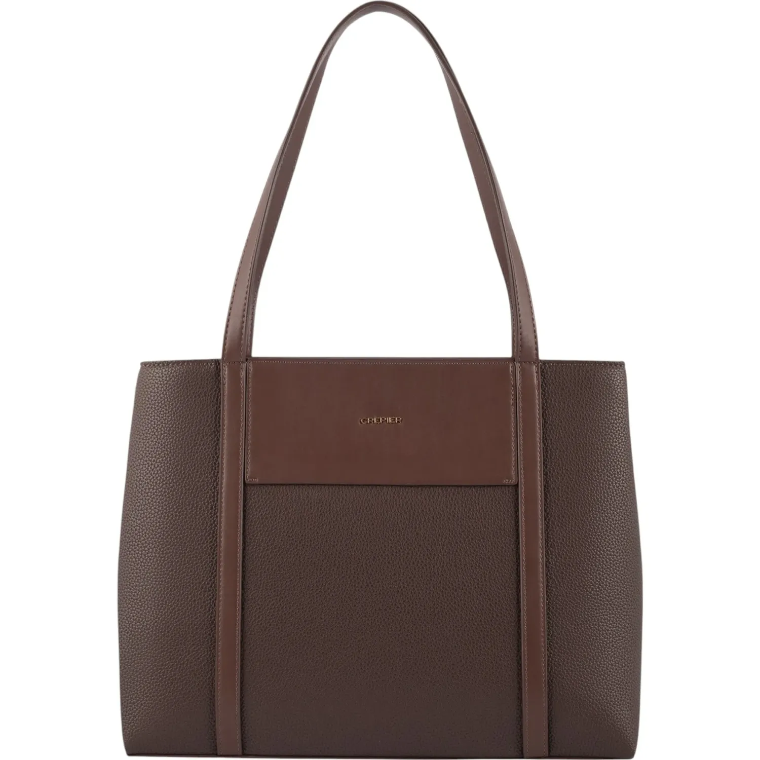 CREPIER Tote Crepier Mujer Adelaida Grande color marron oscuro | Platanitos