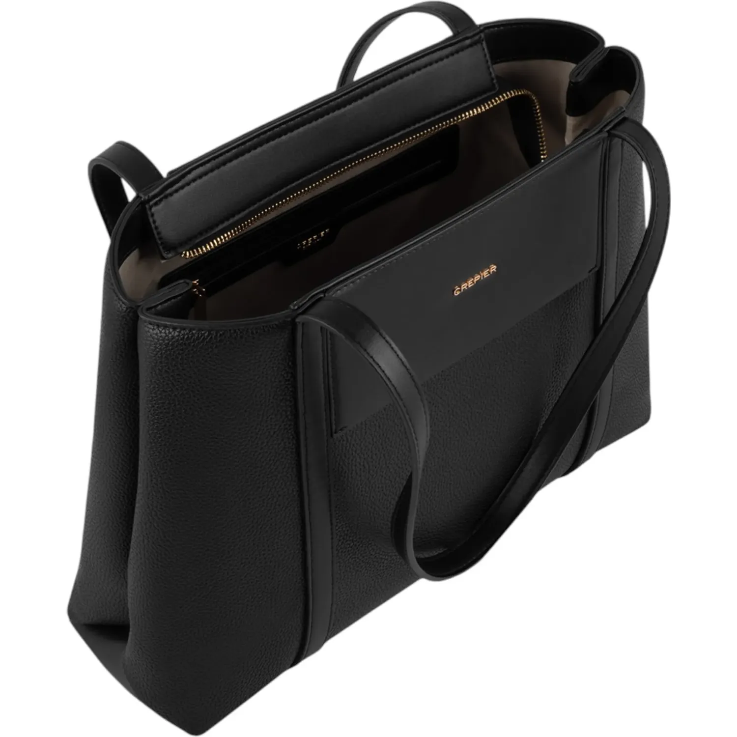 CREPIER Tote Crepier Mujer Adelaida Grande color negro | Platanitos