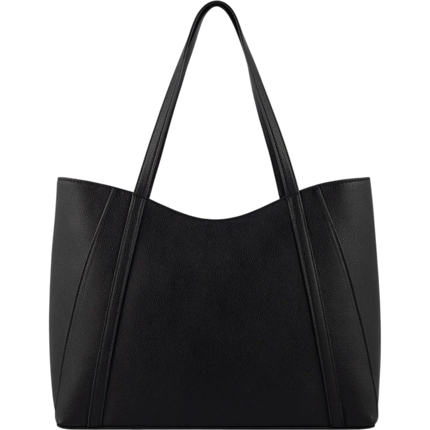 Tote Crepier Mujer Edda Grande color negro | Platanitos