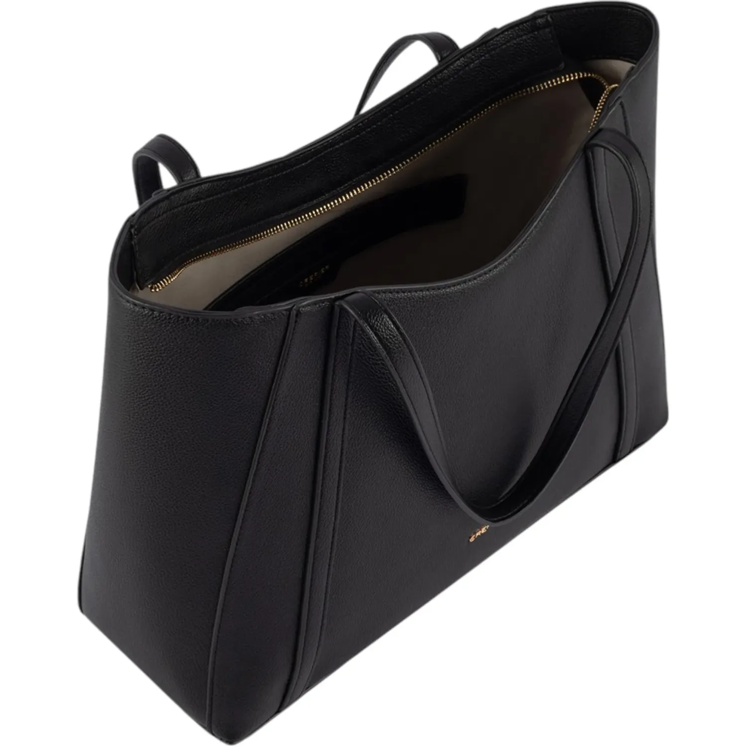 Tote Crepier Mujer Edda Grande color negro | Platanitos