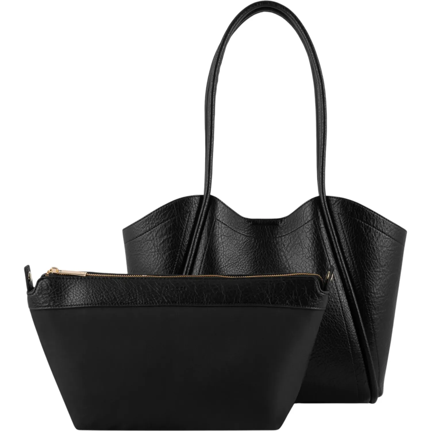 Tote Crepier Mujer Leonor Grande color negro | Platanitos