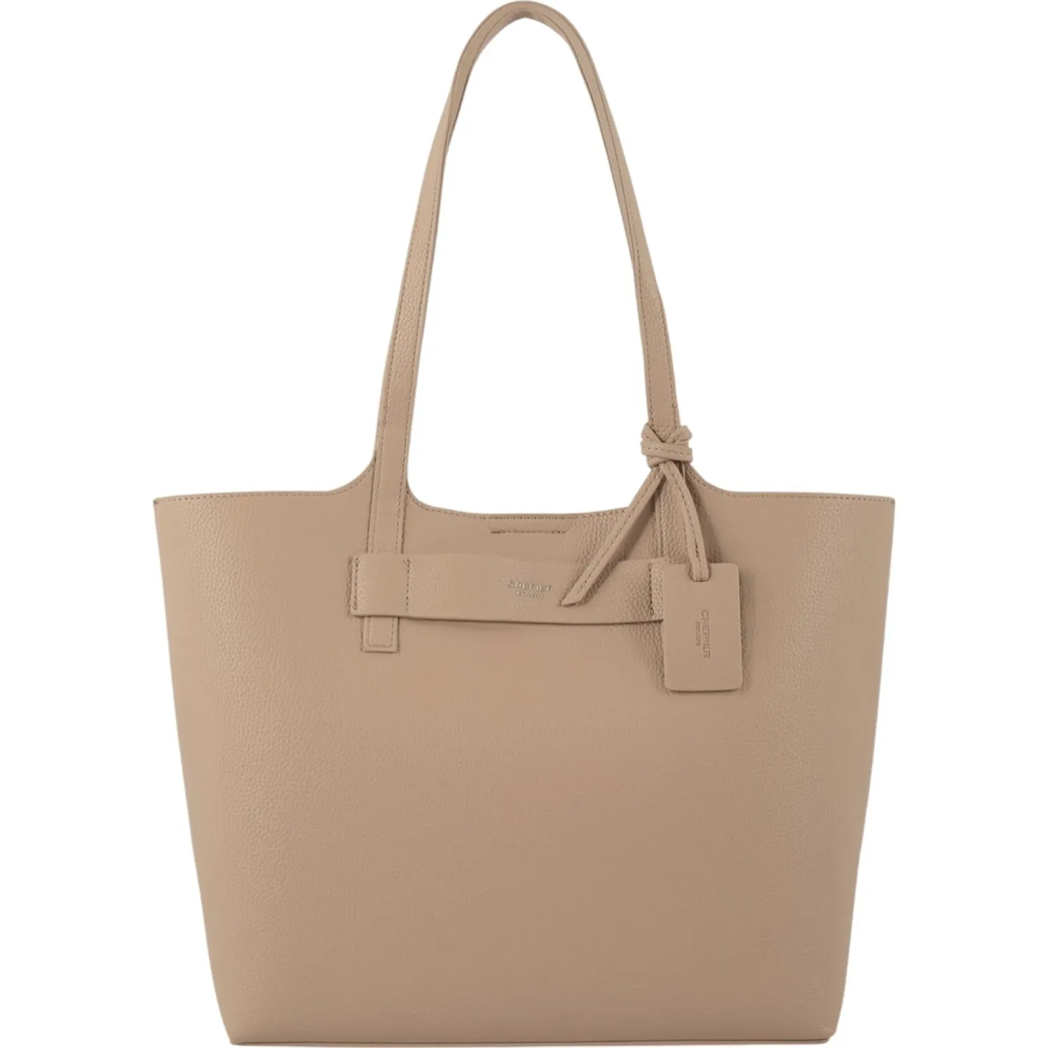 Tote Crepier Mujer Merly Grande color topo | Platanitos