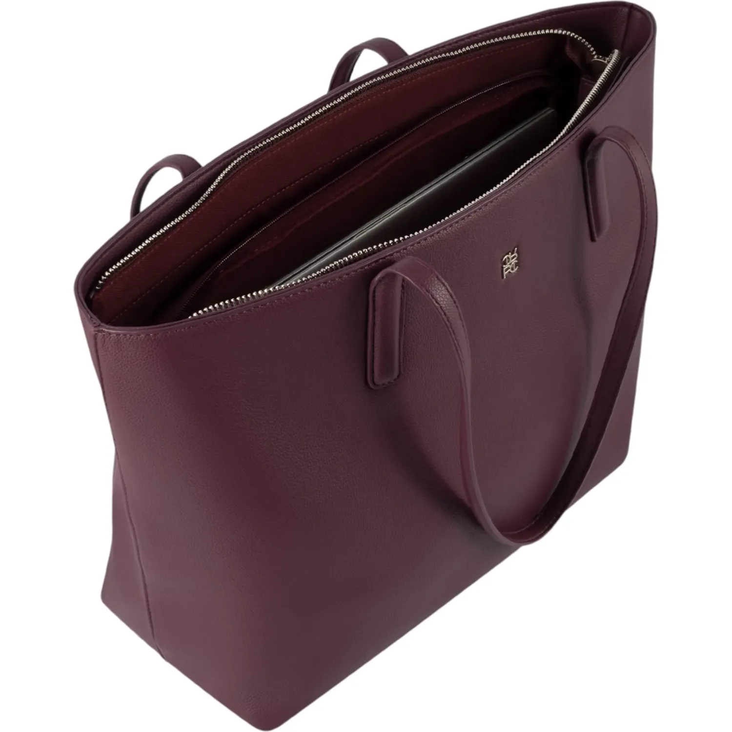 Tote Crepier Mujer Rita Grande color burgundy | Platanitos