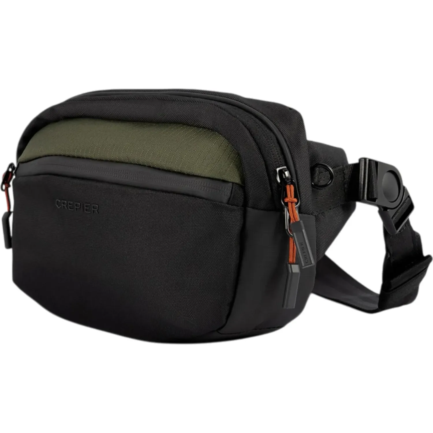 Canguro Crepier Hombre Jules Chico color negro | Platanitos