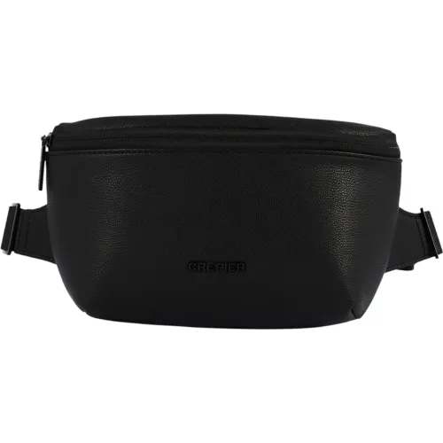 Canguro Crepier Hombre Woods Mediano color negro | Platanitos