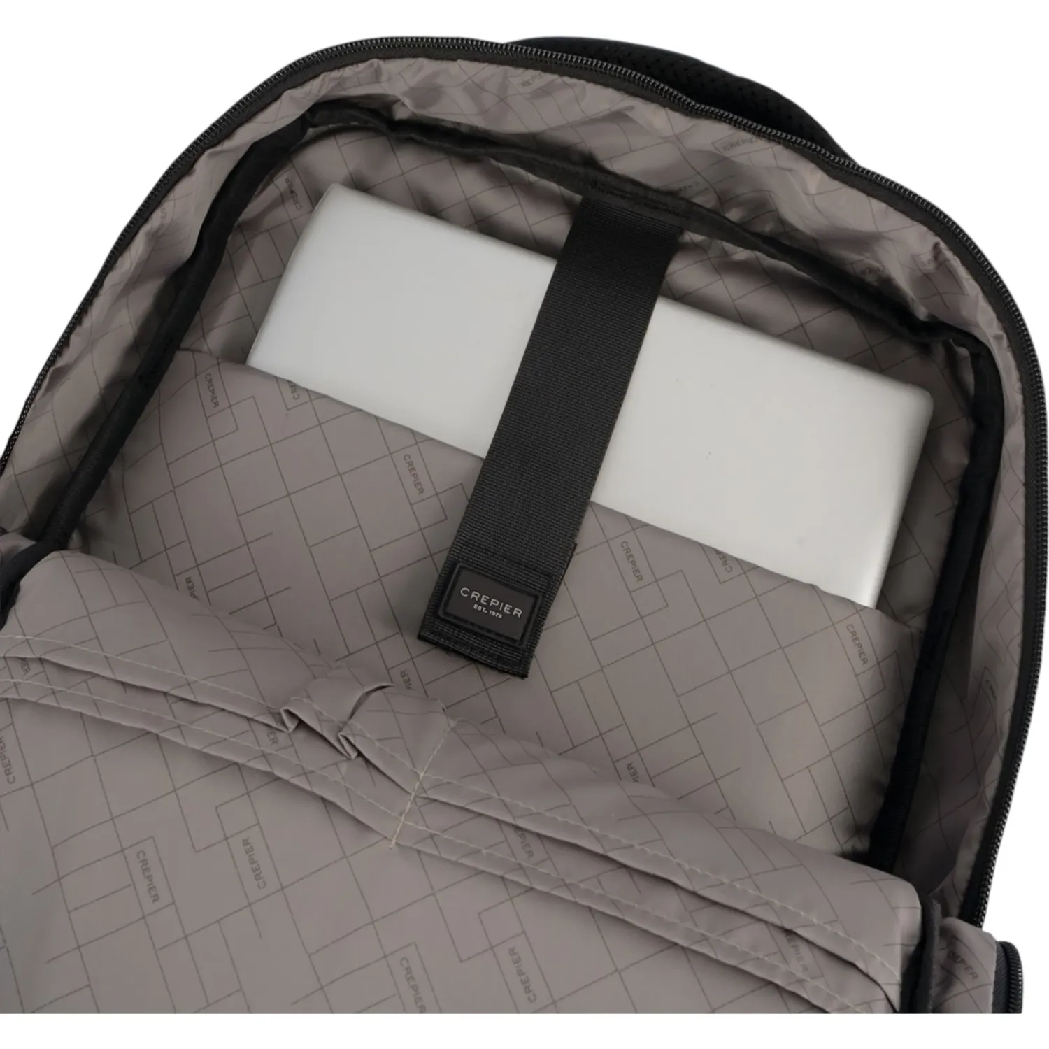 CREPIER Mochila Crepier Hombre Braum Grande color negro | Platanitos