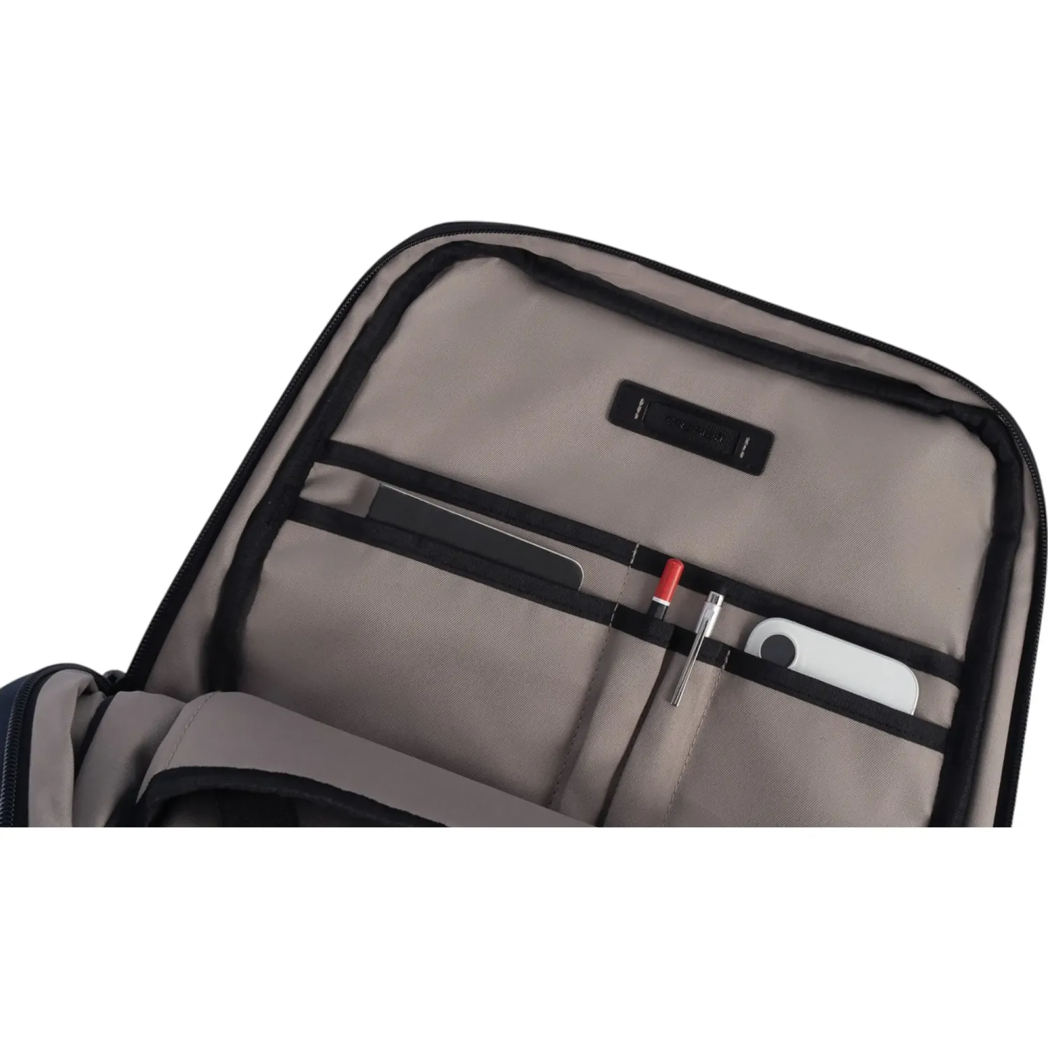 Mochila Crepier Hombre Fausto Grande color negro | Platanitos