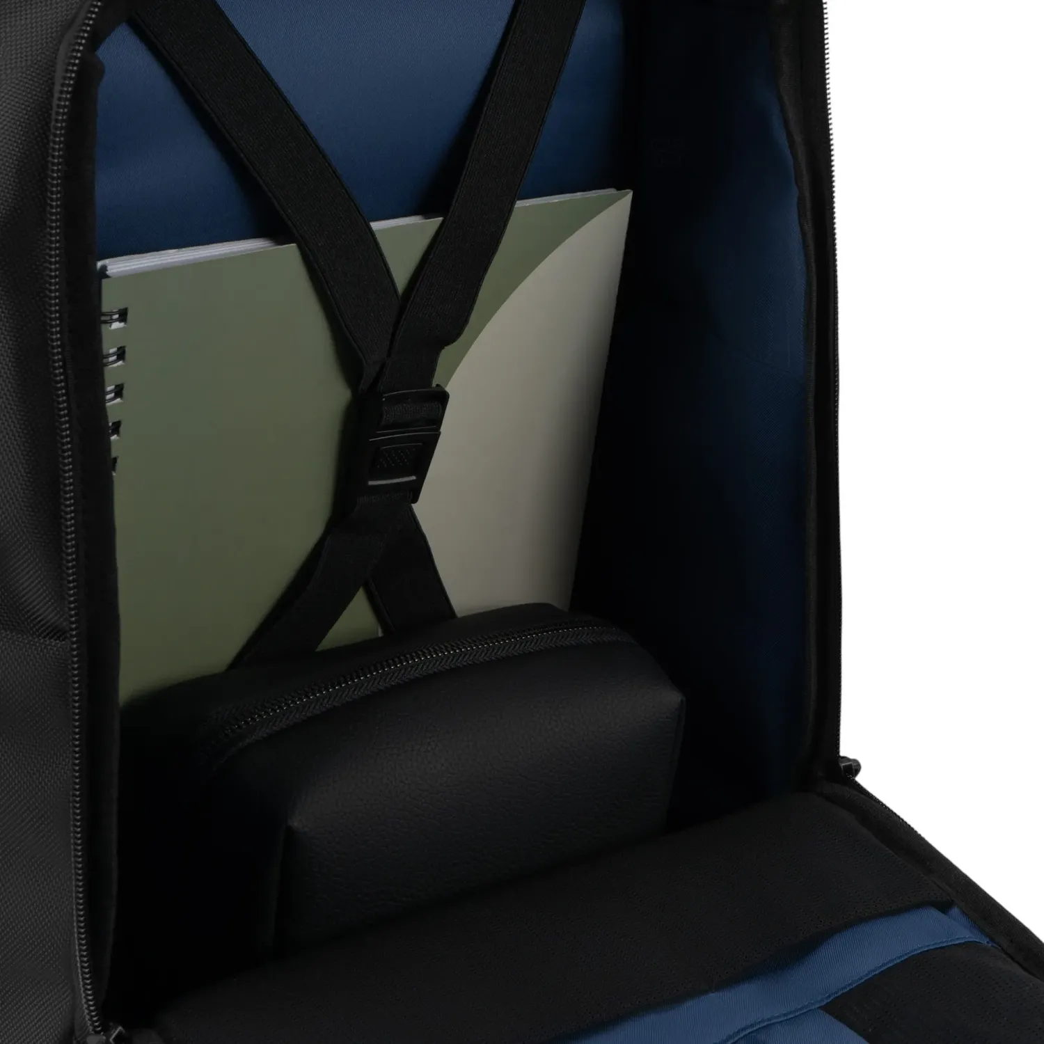 Mochila Crepier Hombre Jax Grande color negro | Platanitos