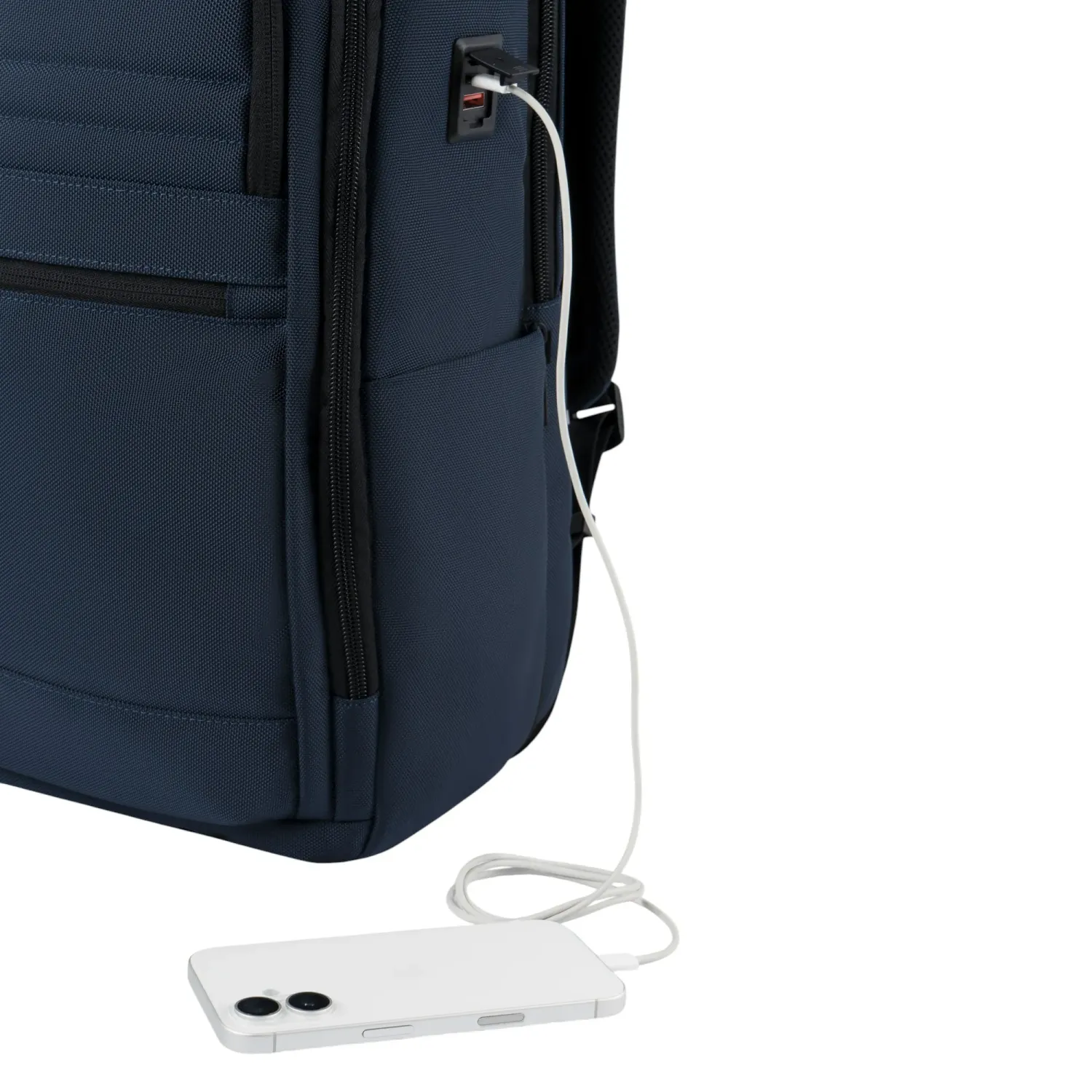 Mochila Crepier Hombre Jax Grande color azul | Platanitos