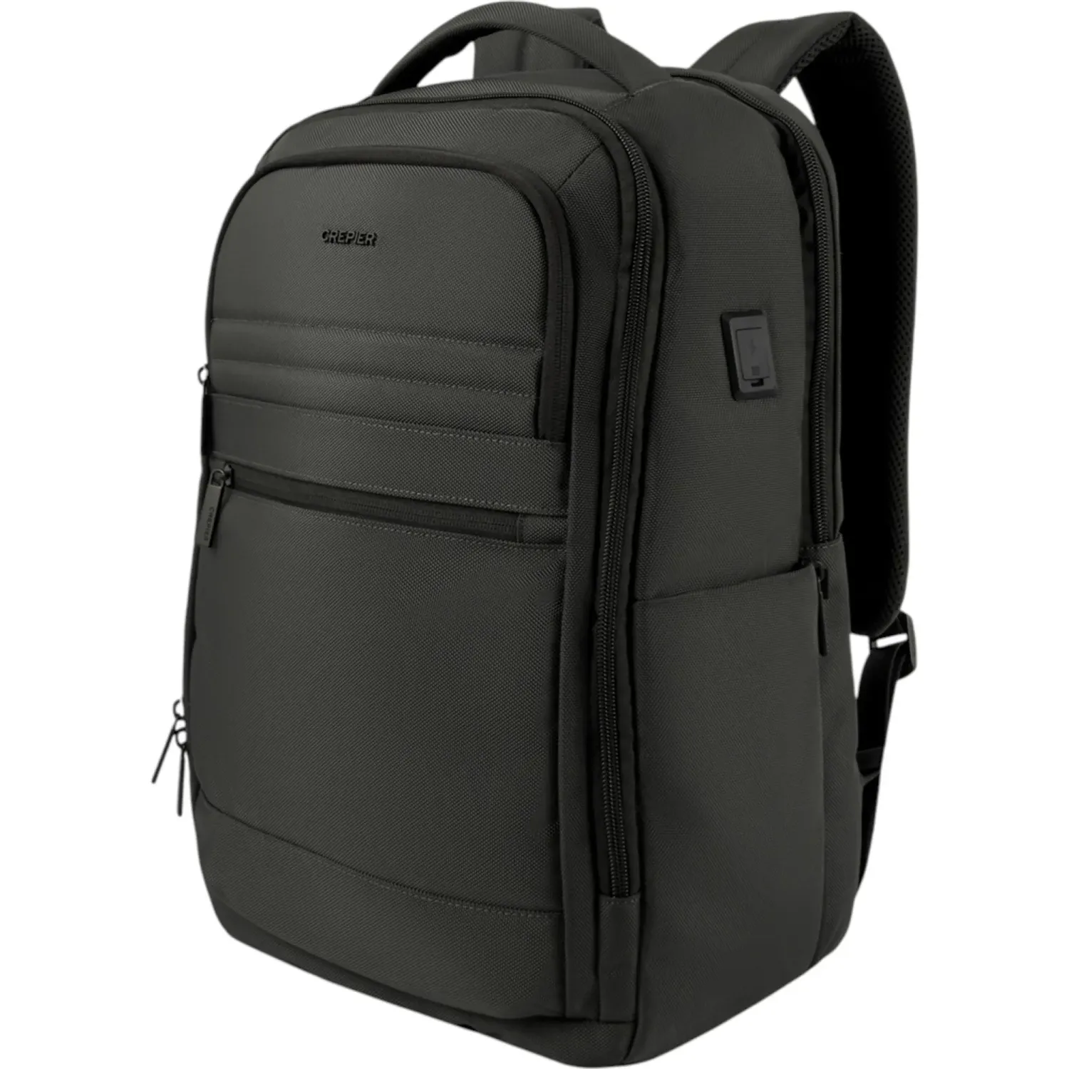 CREPIER Mochila Crepier Hombre Jax Grande color gris verdoso | Platanitos