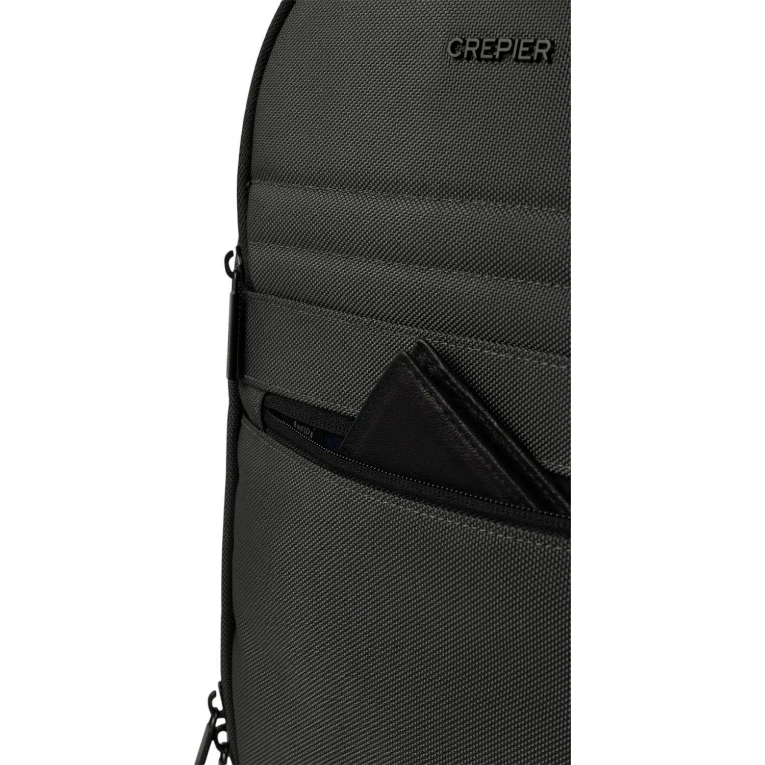 CREPIER Mochila Crepier Hombre Jax Grande color gris verdoso | Platanitos