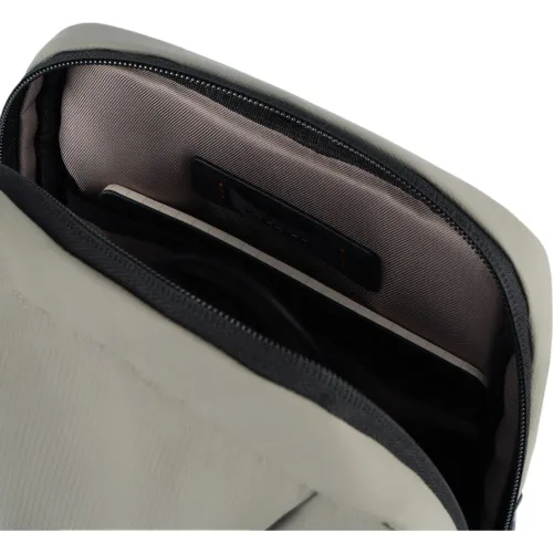 CREPIER Morral Hombre Sling Bag Zander Mediano