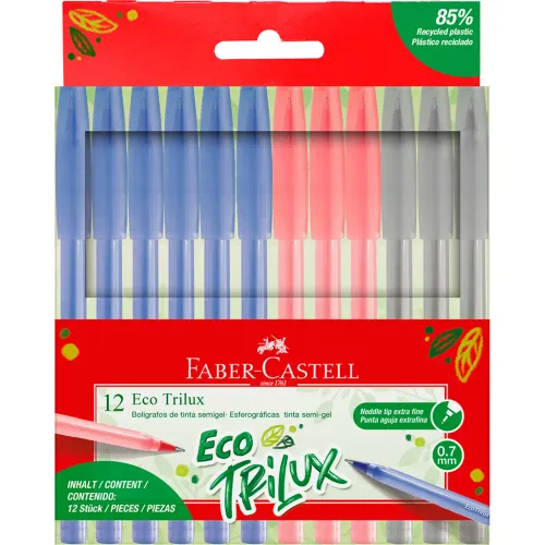 FABER CASTELL Varios modelo Lapiceros Eco Trilux X 12 Und varios 2026021814562675409  