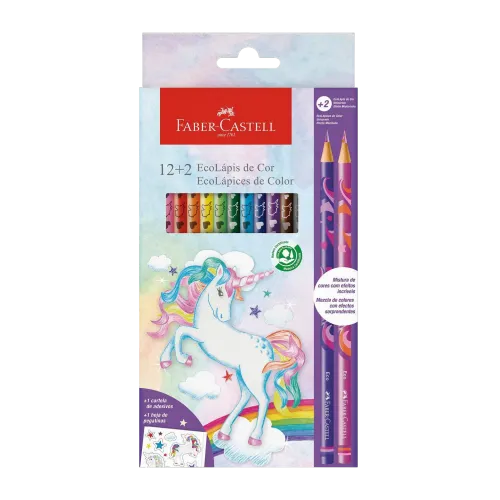 FABER CASTELL Varios modelo Ecolápices De Colores Unicornio X 12+2 Und varios 2026021814562675445  