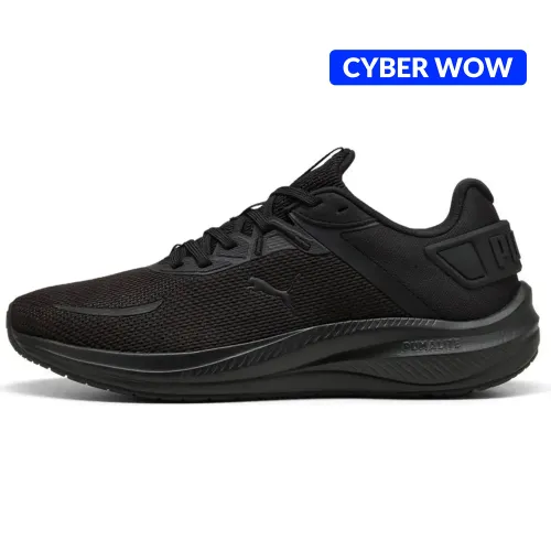 Zapatillas Puma Running Hombre Skyrocket Lite 2 Alt color negro | Platanitos