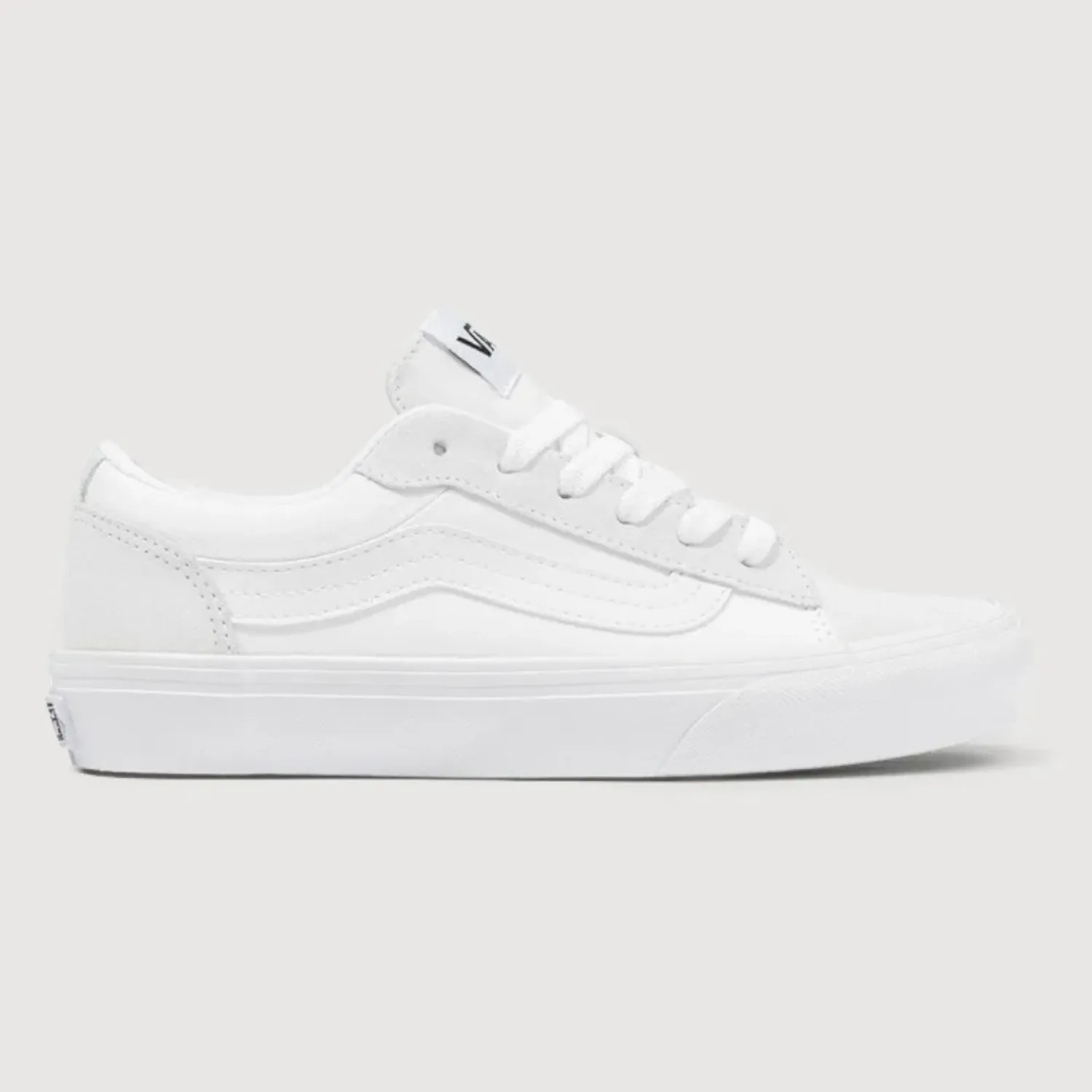 Zapatillas Vans Urbanas Mujer Vero color blanco | Platanitos