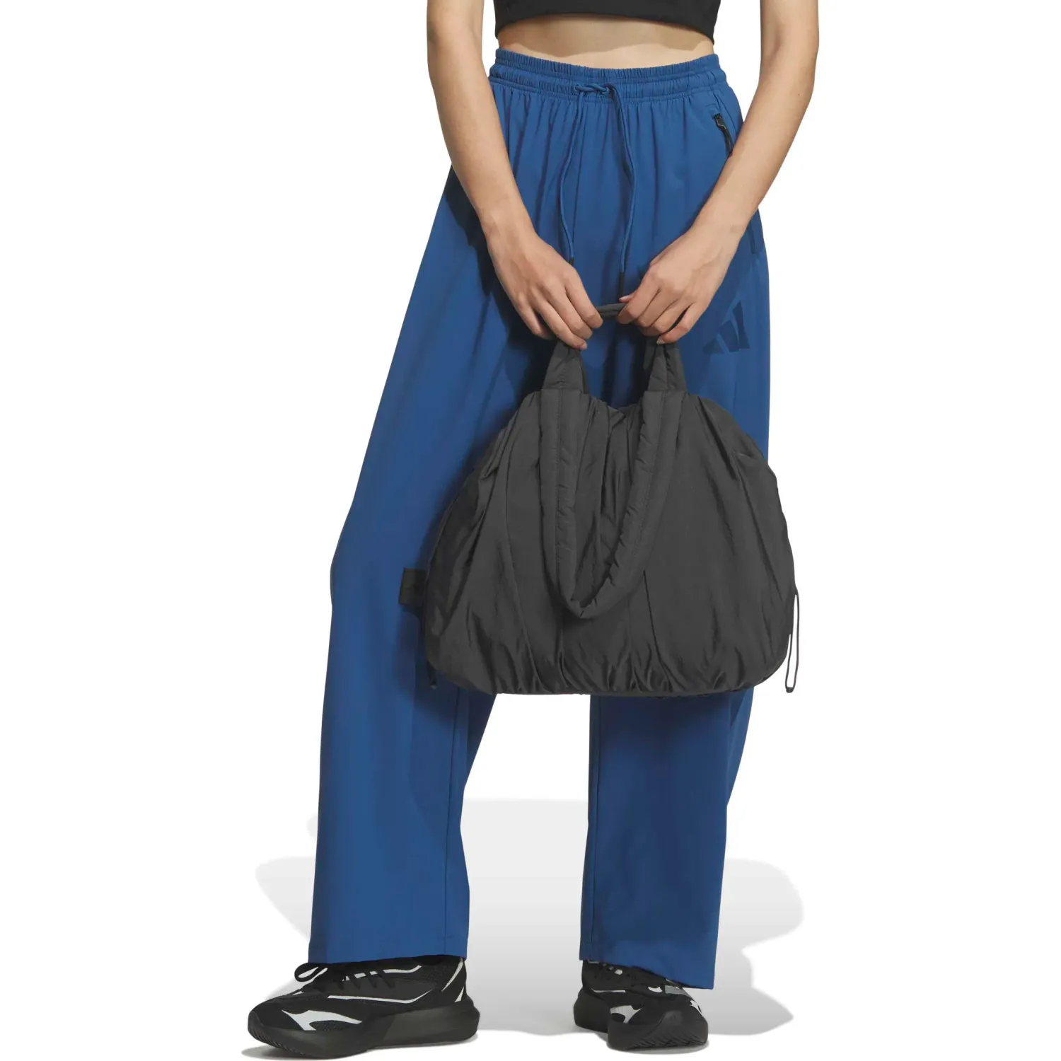 Bolso Adidas Training Mujer W Mh Tote Bag color plomo / negro | Platanitos