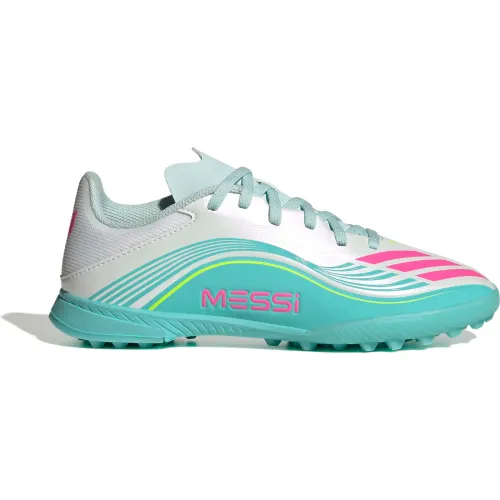 adidas Blanco de Niño modelo Zapatillas De Futbol Niños F50 Messi League Tf J blancos turquesas niño 2026022321513965572 SINTETICO-TEXTIL Sintético
