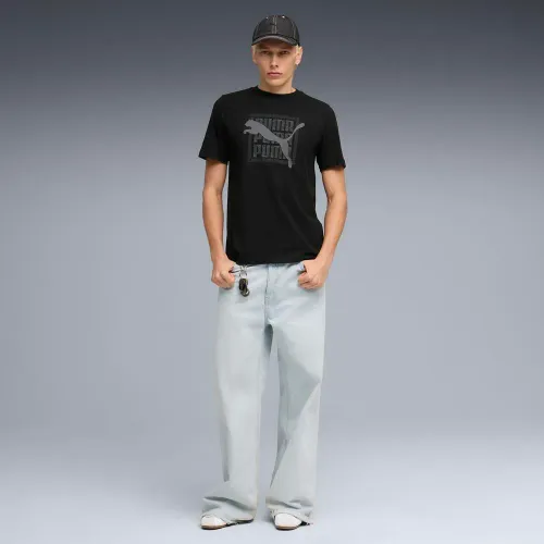 Puma Polo Deportiva Hombre Graphic Wording Tee