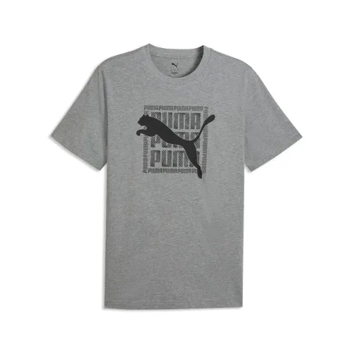 Puma Gris de Hombre modelo Polo Deportiva Hombre Graphic Wording Tee grises hombre 2026022322253272923