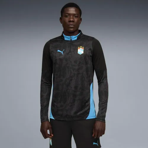 Puma Negro de Hombre modelo Casaca Deportiva Hombre Sporting Cristal 1/4 Zip Top negros hombre 2026022322253273001  