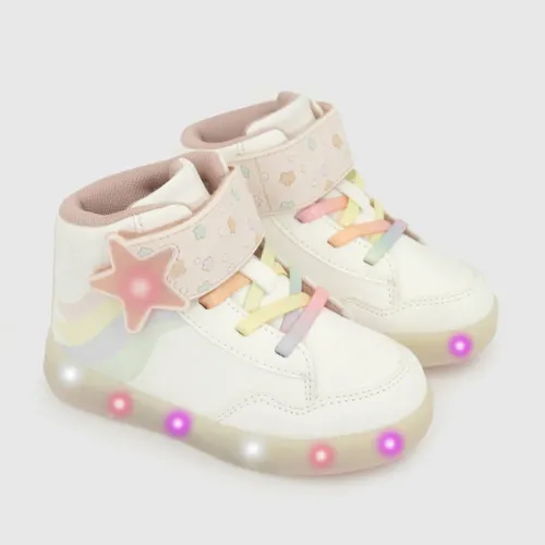 Colloky Blanco de Niña modelo Zapatilla Con Luz Niña Cg 47040210i26 textiles niña 2026022413124602062 Textil TR