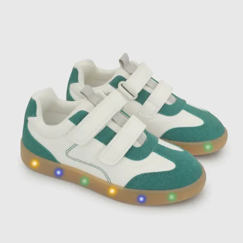 Colloky Blanco de Niño modelo Zapatilla Niño Kb 57050209i26 blancos verdes textiles niño 2026022413124602558 Textil TR