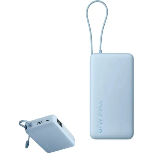XIAOMI Azul modelo Cargador Portatil 67w Power Bank 20000 (Integrated Cable) Carga Rapida azules 2026022420211944606  
