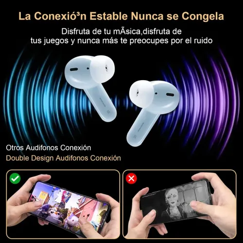 DOUBLE DESING Audifonos Inalambricos Dd Bud X1 Pro