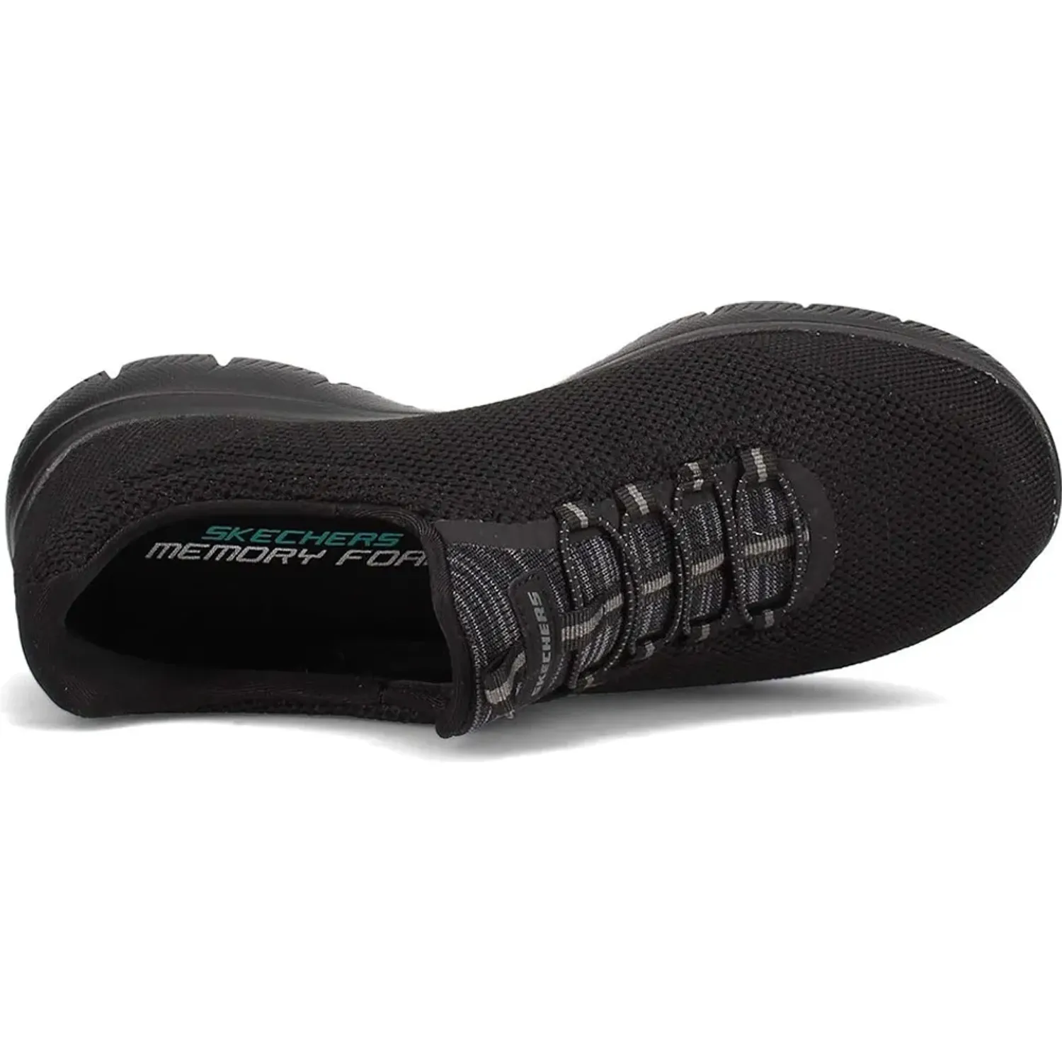 Zapatillas Skechers Urbanas Mujer Summits color negro | Platanitos
