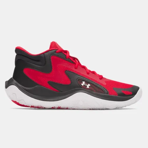 Under Armour Rojo de Hombre / Mujer modelo Zapatillas De Basquet Unisex Adulto  Jet  25 rojos rojas roja negros negra negras hombre 2026022522215021516  
