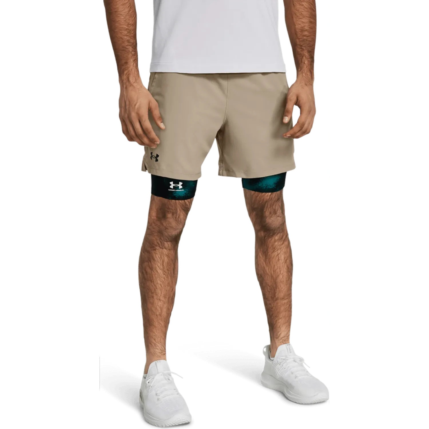 Short Under Armour Training Hombre Vanish Woven color beige | Platanitos