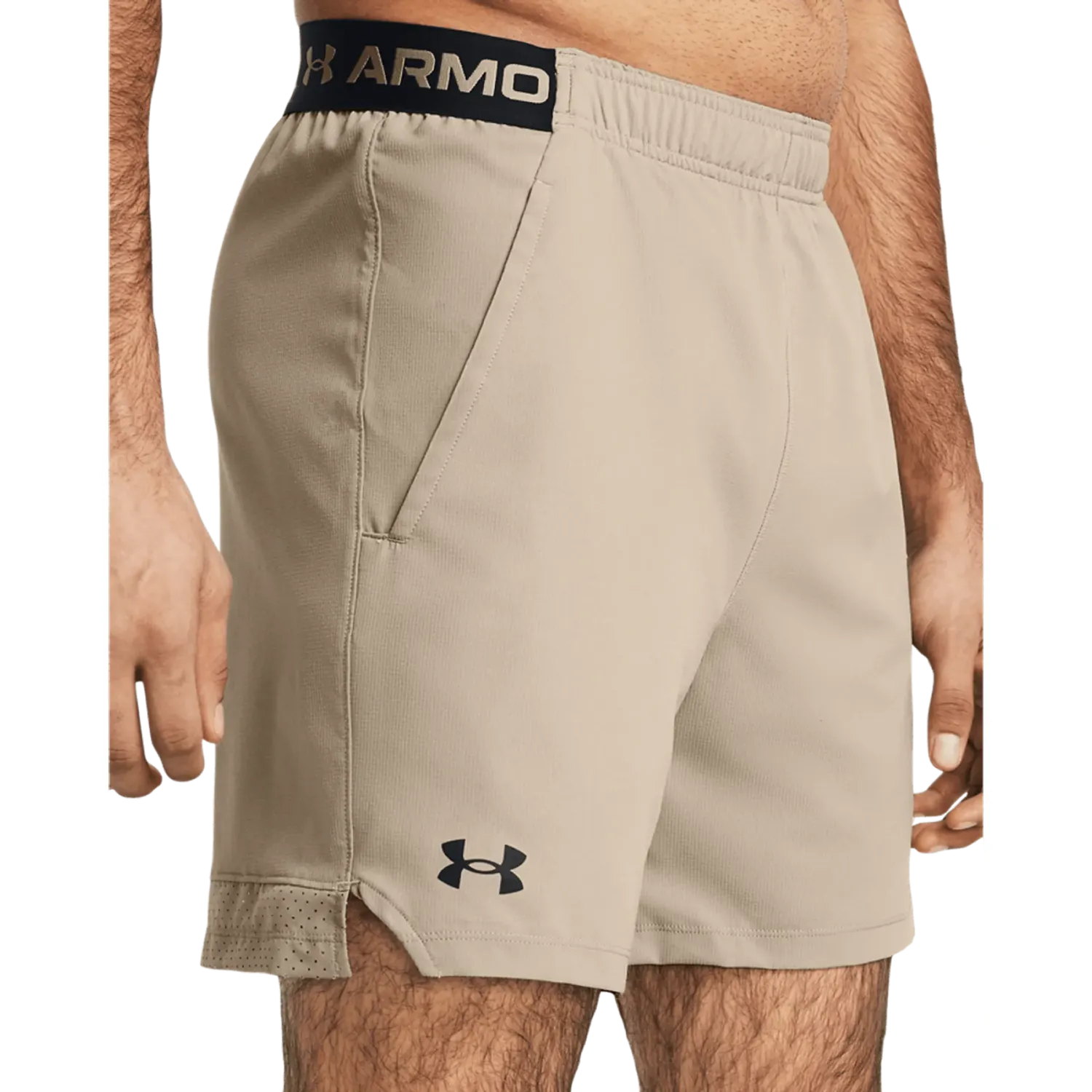 Short Under Armour Training Hombre Vanish Woven color beige | Platanitos