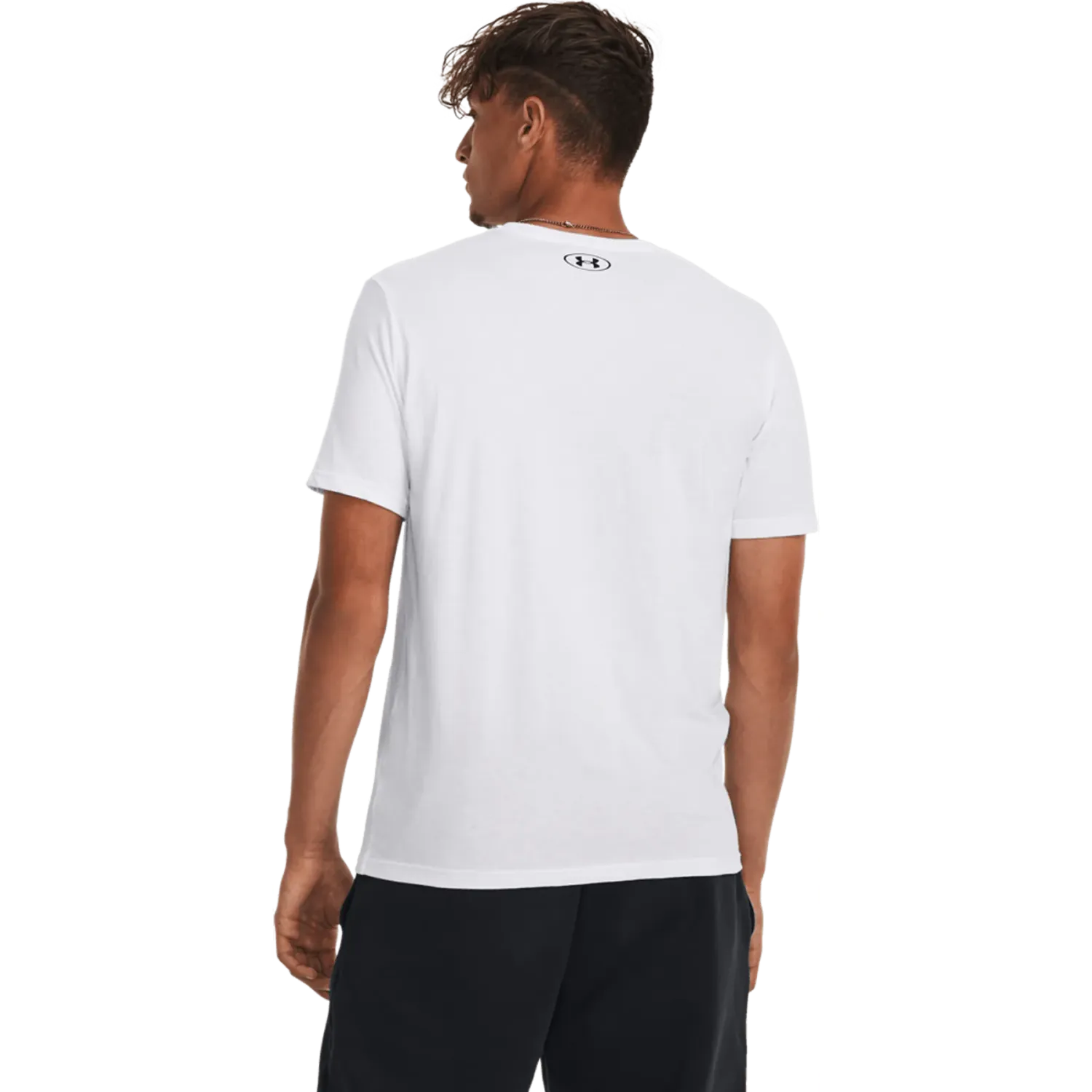 Polo Under Armour Urbano Hombre Camo Chest Stripe Ss color blanco | Platanitos