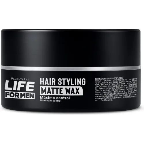 LIFE FOR MEN Negro modelo Cera Para El Cabello Hair Styling Matte Wax 150g Life For Men negros 2026022712521458353  